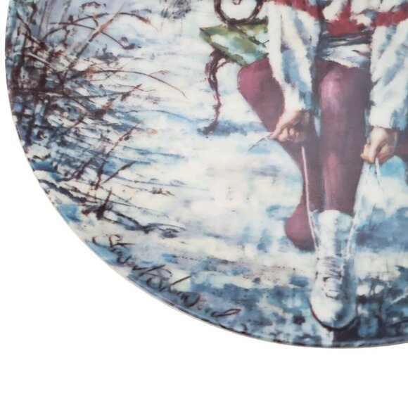 Vintage collectible plate by Stewart Sherwood 1989 Winning Ways - Picture 2 of 4